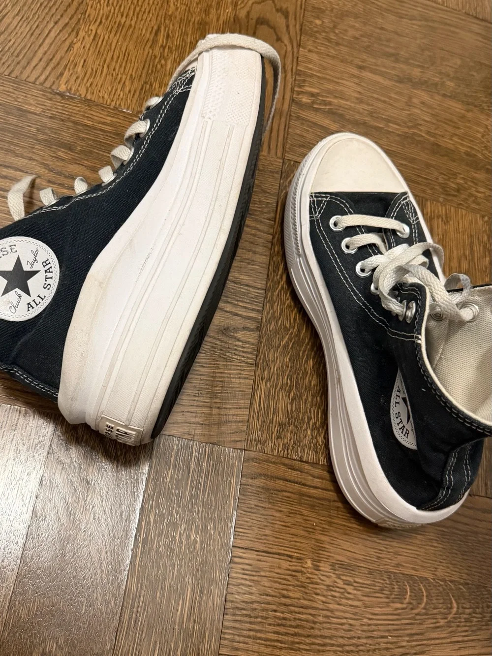 Converse Chuck Taylor All Star Move Platform High Top Sneakers Black Women’s 7.5